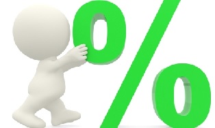 النسبة المئوية